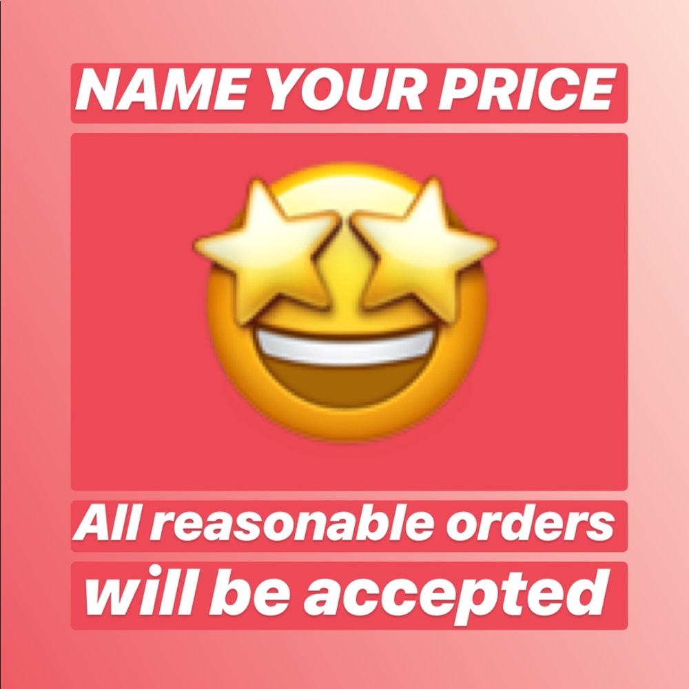 Name your price!